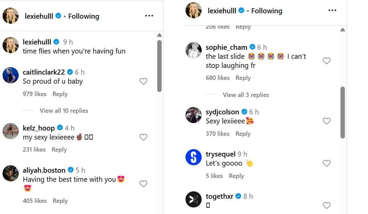 (Image Source: Lexie Hull/Instagram)